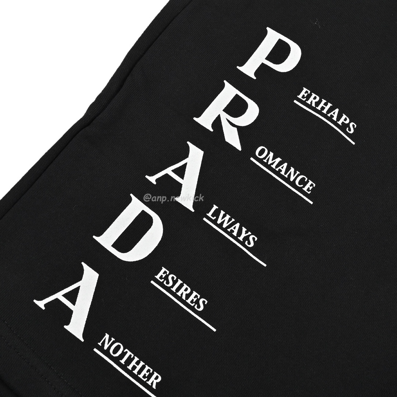 Prada Triangle Letter Logo Printed Shorts (4) - newkick.cc